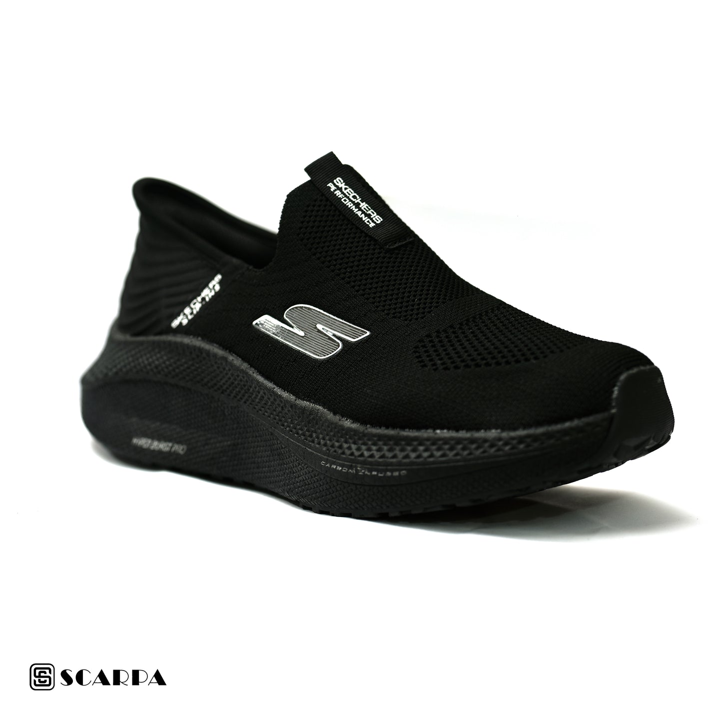 New comfartable Men's Skechers with BLACK Color ,Model  SC SLIP 3