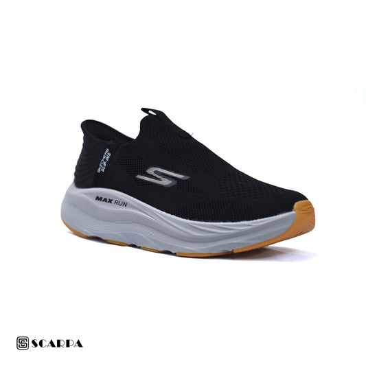 New comfartable Men's Skechers with BLACK Color ,Model  SC SLIP MAX