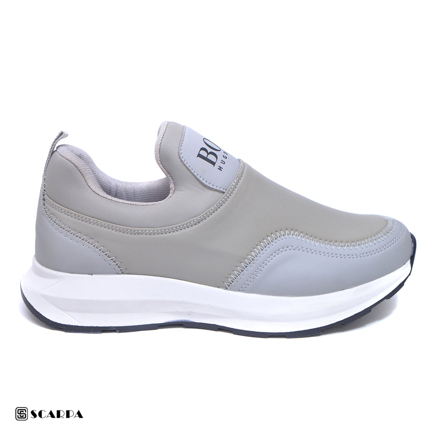Scarpaa Comfartable Fashion Men's Fashion Sneaker -Durable Rubber GRAY Color V X70