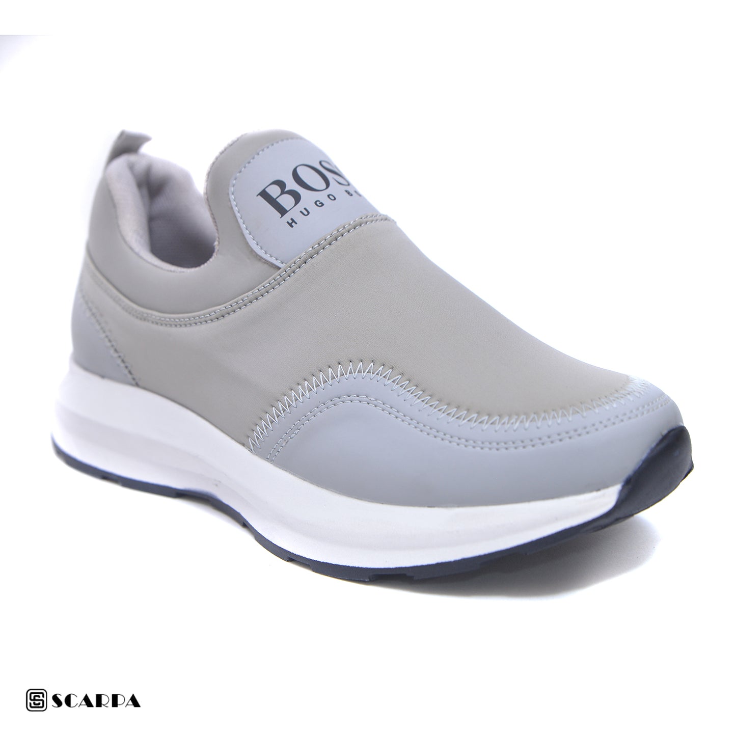 Scarpaa Comfartable Fashion Men's Fashion Sneaker -Durable Rubber GRAY Color V X70
