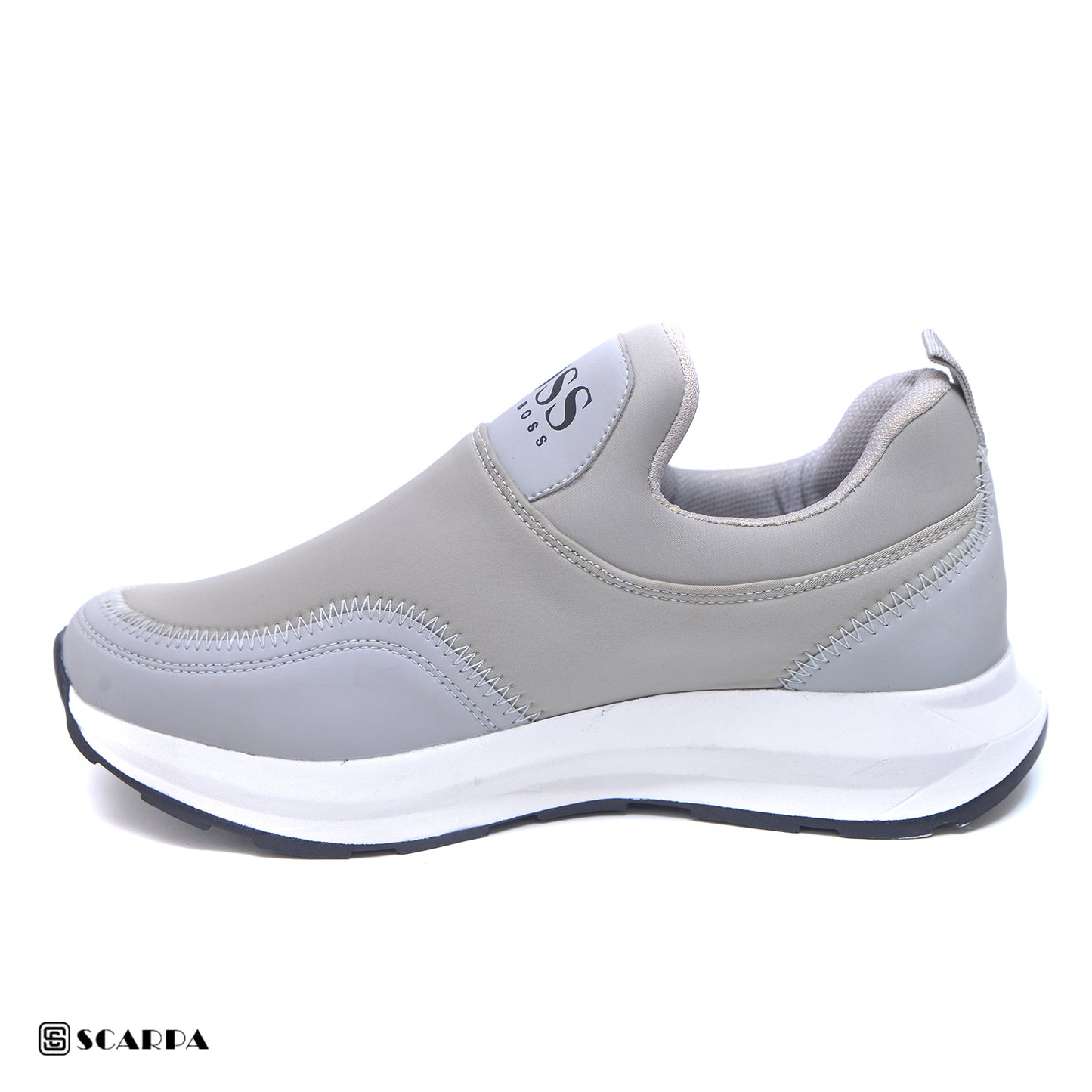 Scarpaa Comfartable Fashion Men's Fashion Sneaker -Durable Rubber GRAY Color V X70
