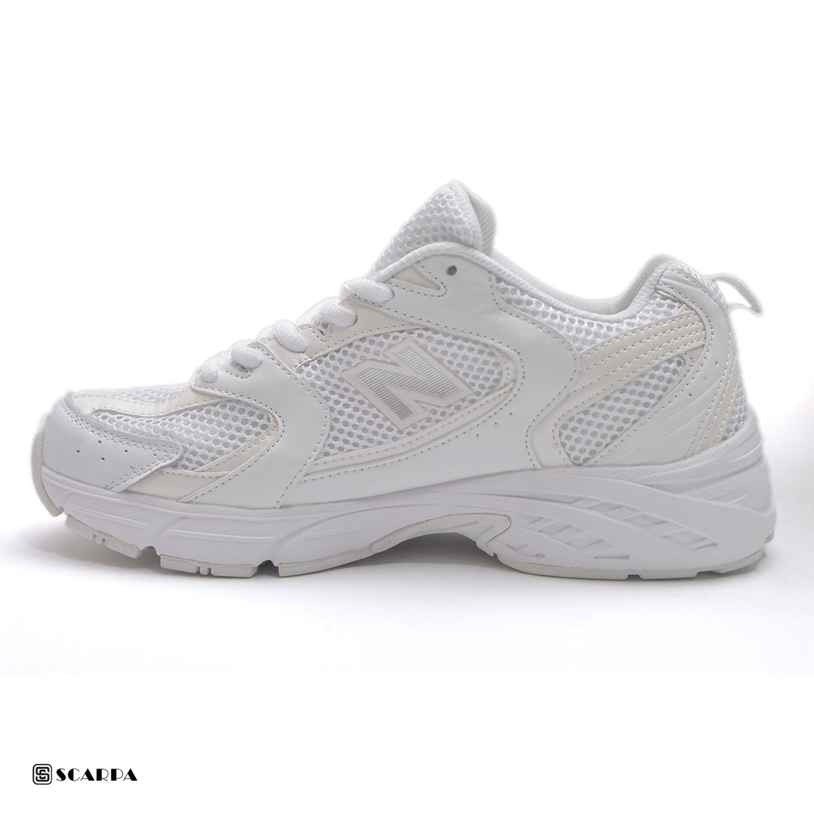 New comfartable Fashion Sneakers with WHITE&GRAY Color ,Scarpa Model New Balance 530
