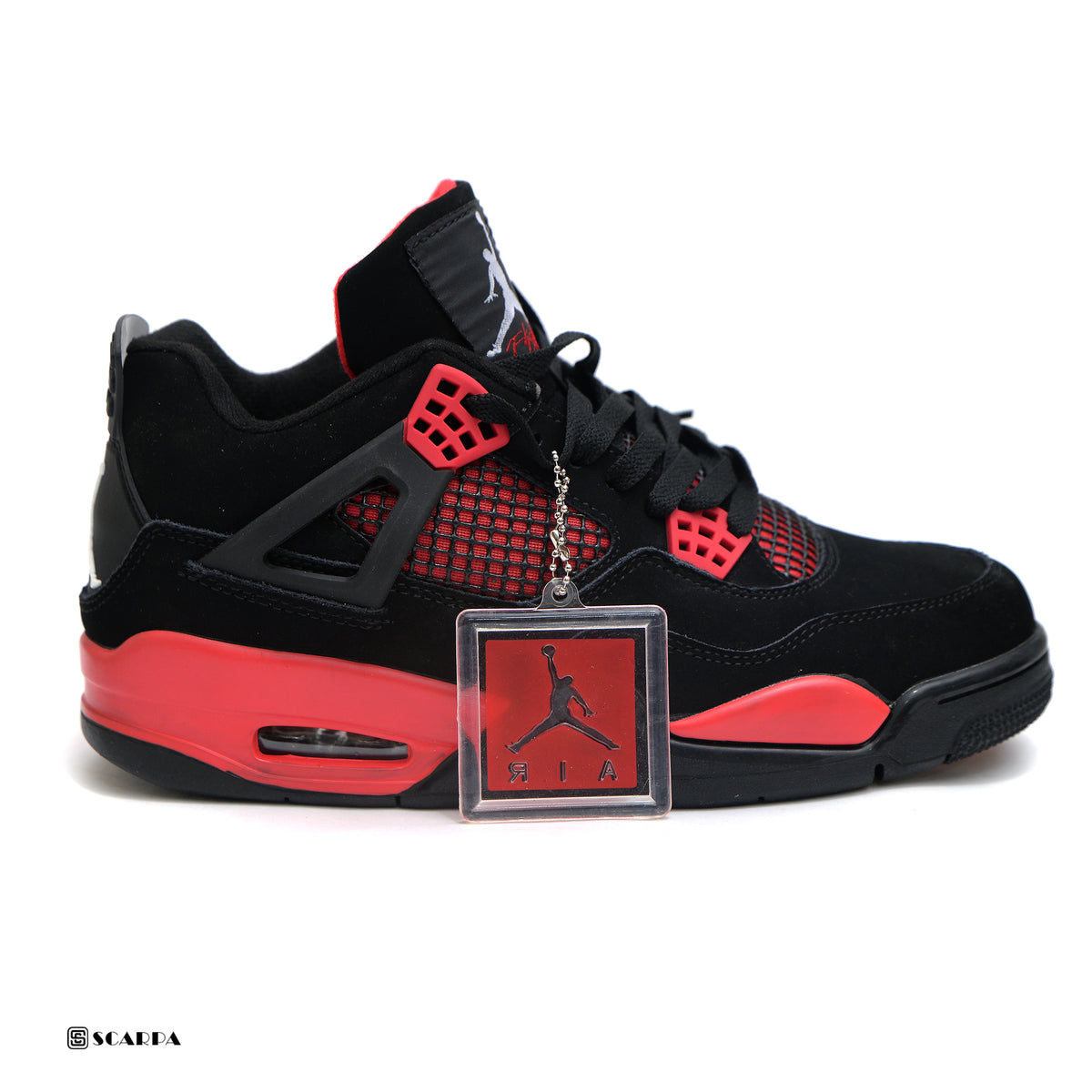 New comfartable Fashion Sneakers with BLACK RED Color ,Scarpa Model JORDAN