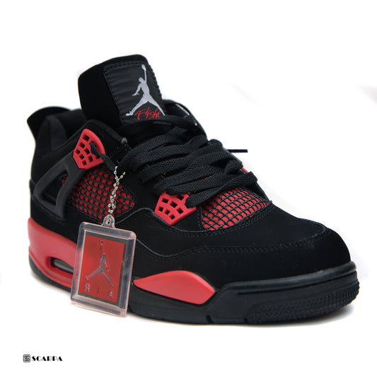 New comfartable Fashion Sneakers with BLACK RED Color ,Scarpa Model JORDAN