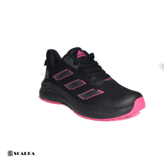 New comfortable Fashion Sneakers with BLACK&PINK Color ,Scarpa Model YZ037