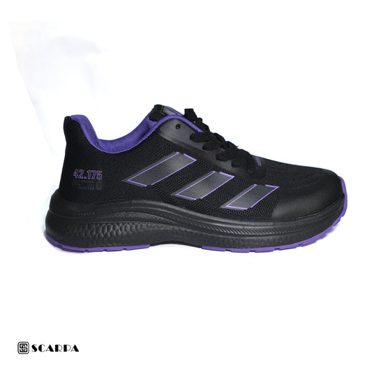 New comfortable Fashion Sneakers with BLACK Color ,Scarpa Model YZ037