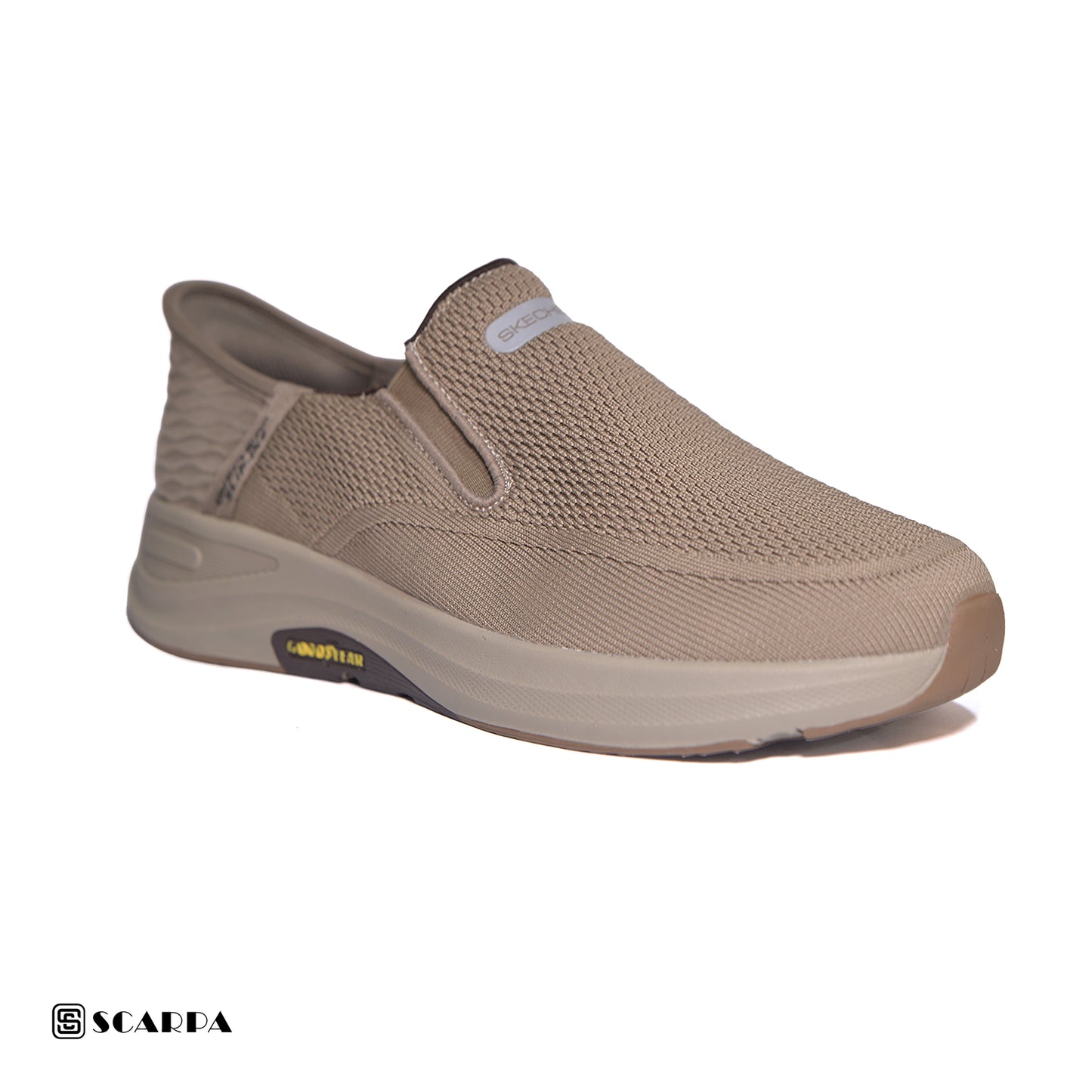 New comfartable Men's Skechers with BEIGE Color ,Model  SC307