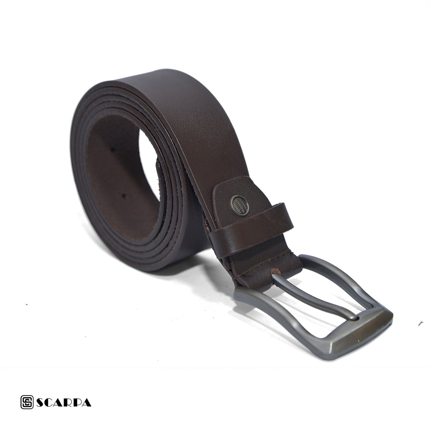 4 CM Genuine leather Belt - lux - BROWEN Color Model 888