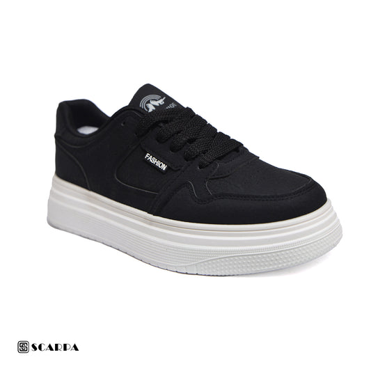 New comfartable Fashion Sneakers with  BLACK Color ,Scarpa Model V 1066