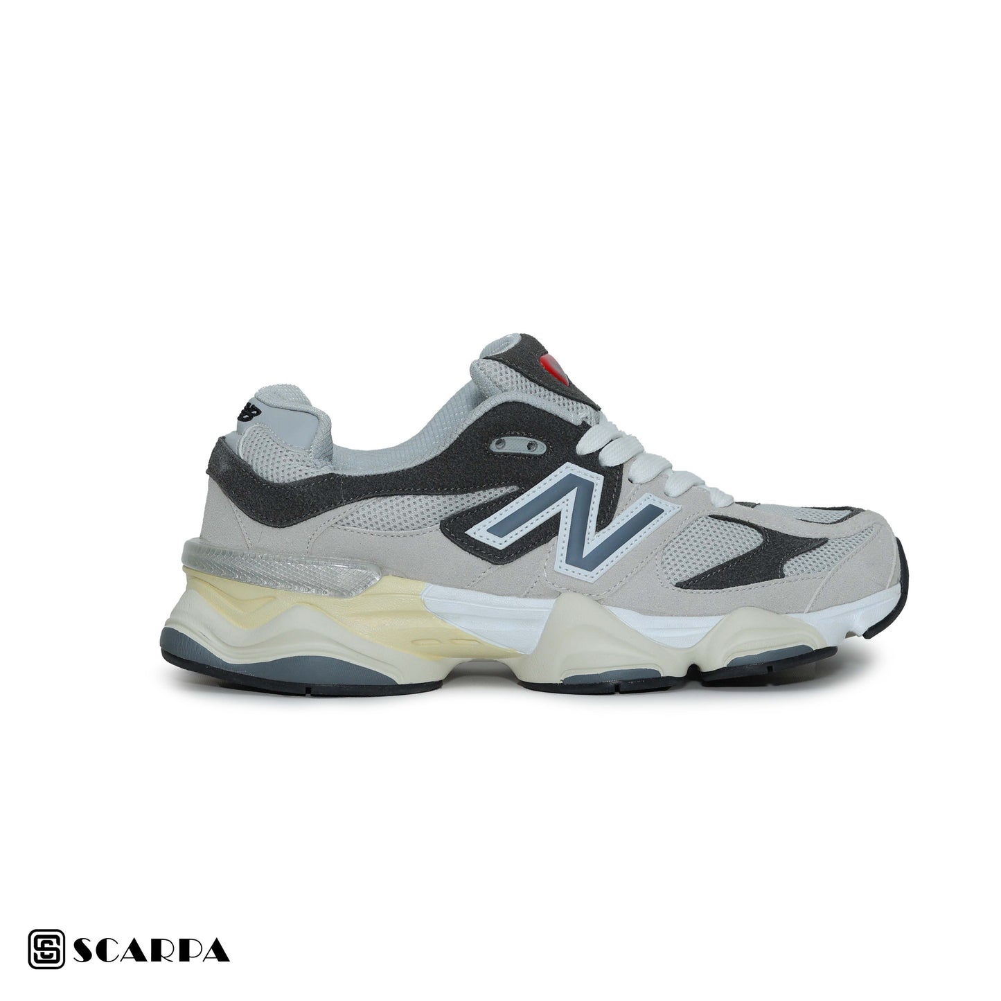 New comfartable Fashion Sneakers with LIGHT GRAY Color ,Scarpa Model NewBalance 9060