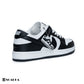 New comfartable Fashion Sneakers with WHITE&BLACK  Color ,Scarpa Model SB