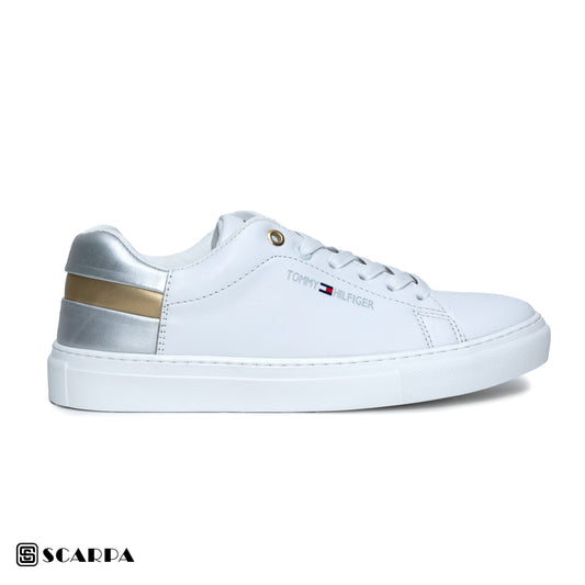 New comfartable Fashion Sneakers with WHITE&SILVER  Color ,Scarpa Model G514