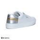 New comfartable Fashion Sneakers with WHITE&SILVER  Color ,Scarpa Model G514