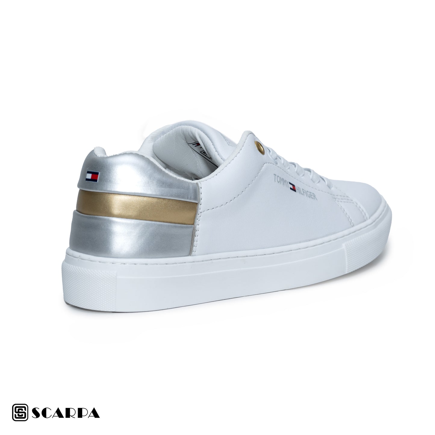 New comfartable Fashion Sneakers with WHITE&SILVER  Color ,Scarpa Model G514