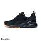 New comfortable Fashion Sneakers withBLACK&ORANGE  Color ,Scarpa Model AIRMAX
