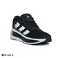 New comfortable Fashion Sneakers with BLACK Color ,Scarpa Model ADI STAR