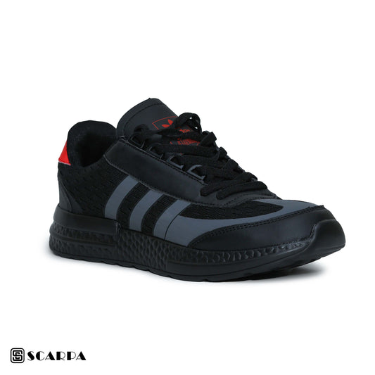 New comfortable Fashion Sneakers with BLACK  Color ,Scarpa Model ADI ZX2 500