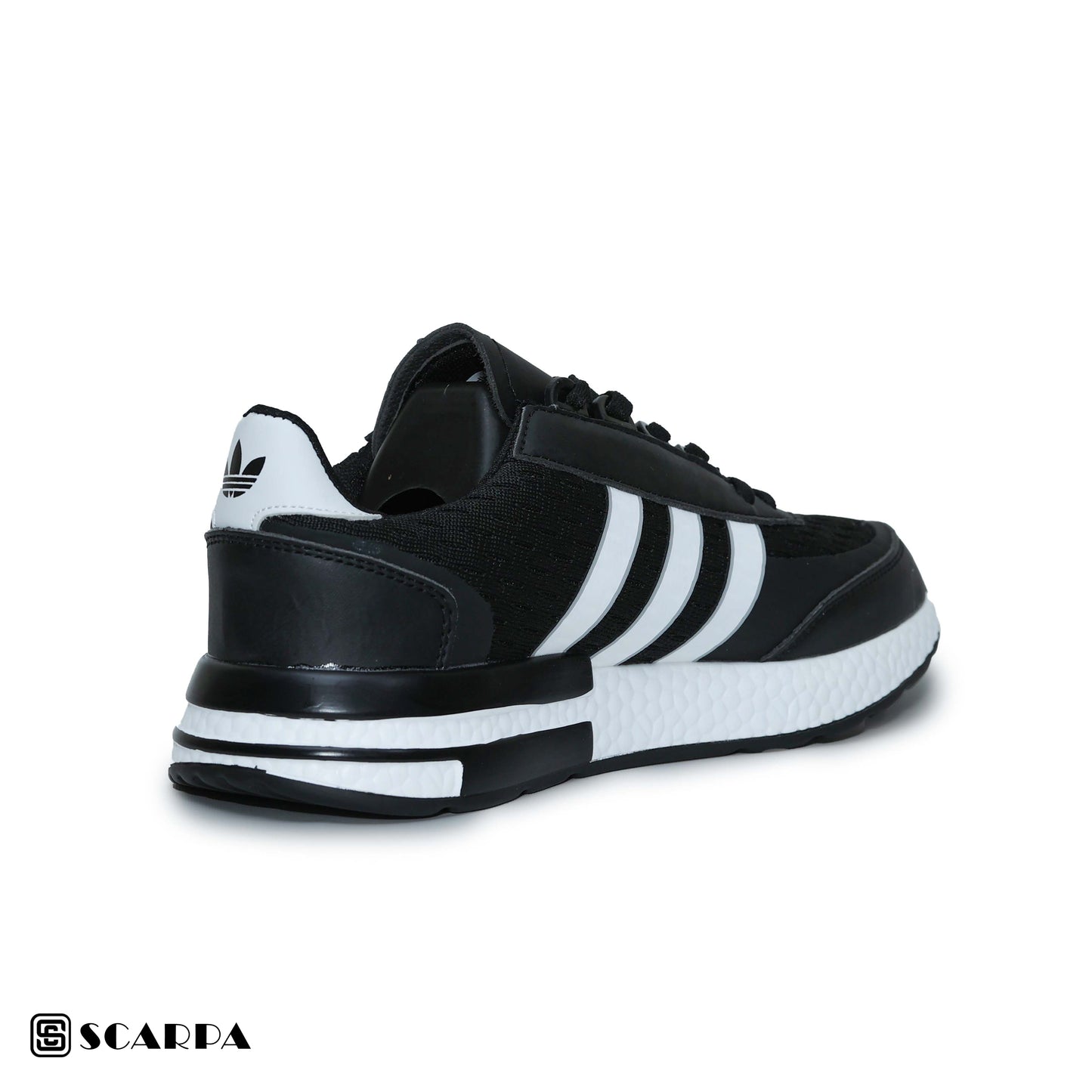 New comfortable Fashion Sneakers with BLACK &WHITE  Color ,Scarpa Model ADI ZX2 500