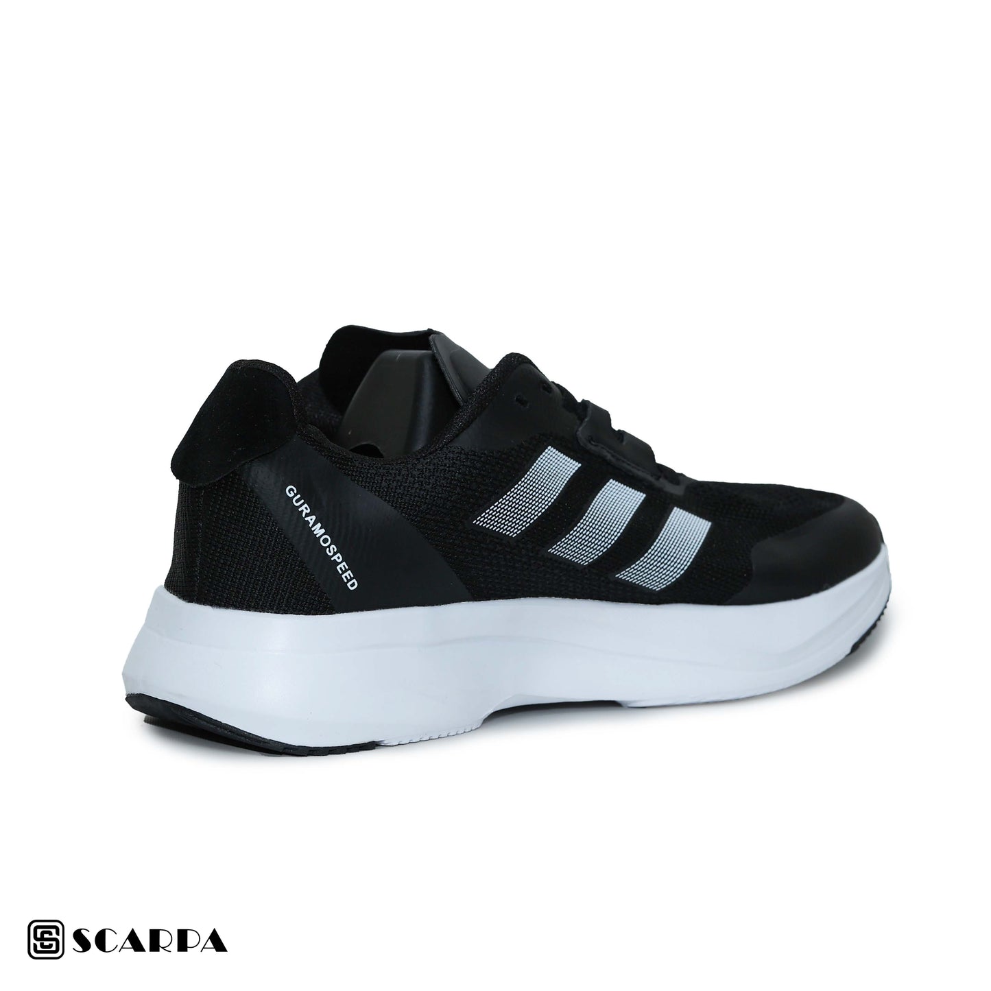 New comfortable Fashion Sneakers with BLACK &WHITE  Color ,Scarpa Model ADI GURAMO