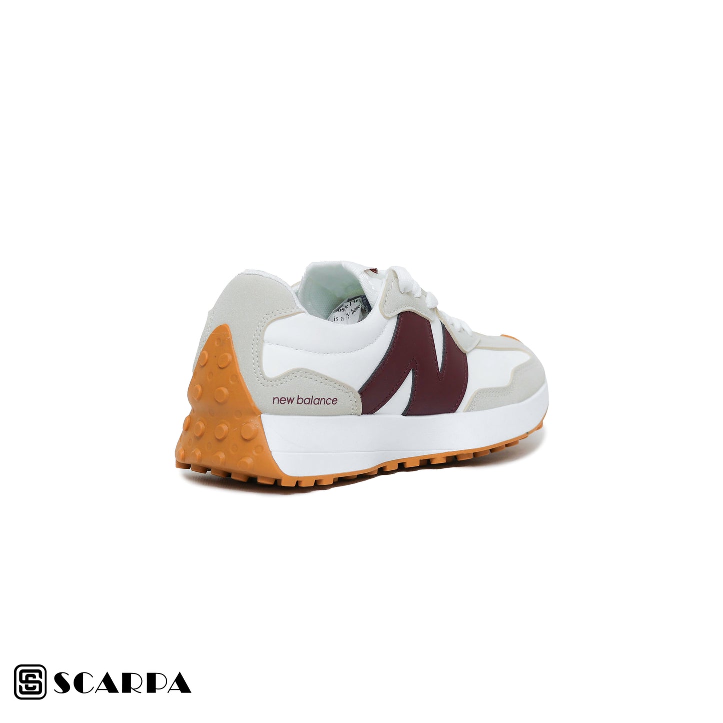 New comfartable Fashion Sneakers with WHITE&BROWEN Color ,Scarpa Model SH2-327