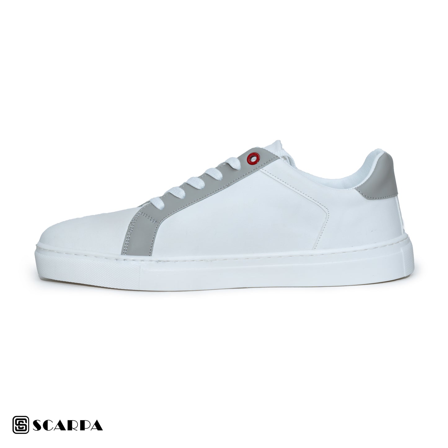 Scarpaa Comfartable Fashion Sneakers model V190 WHITE&GRAY