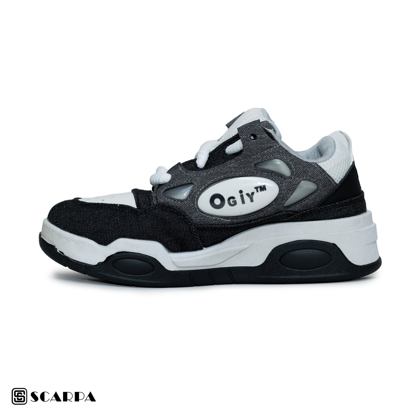 Scarpaa Comfartable Fashion Men Sneakers model OG 17 BLUE/BLACK