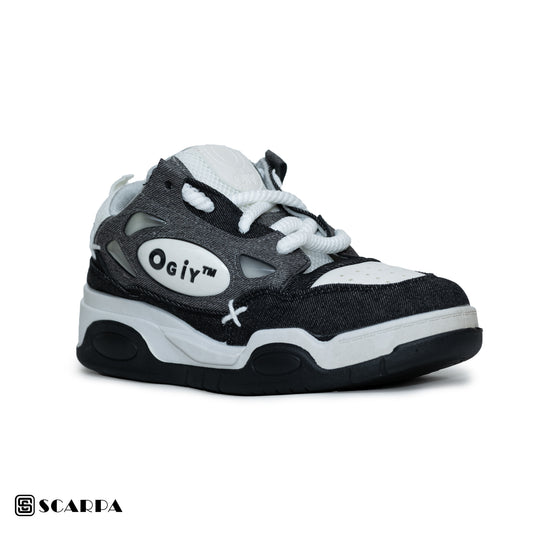 Scarpaa Comfartable Fashion Men Sneakers model OG 17 BLUE/BLACK