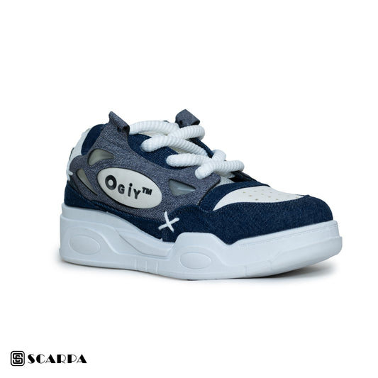 Scarpaa Comfartable Fashion Men Sneakers model OG 17 BLUE/WHITE