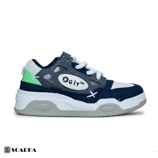 Scarpaa Comfartable Fashion Men Sneakers model OG 17 BLUE/GRAY
