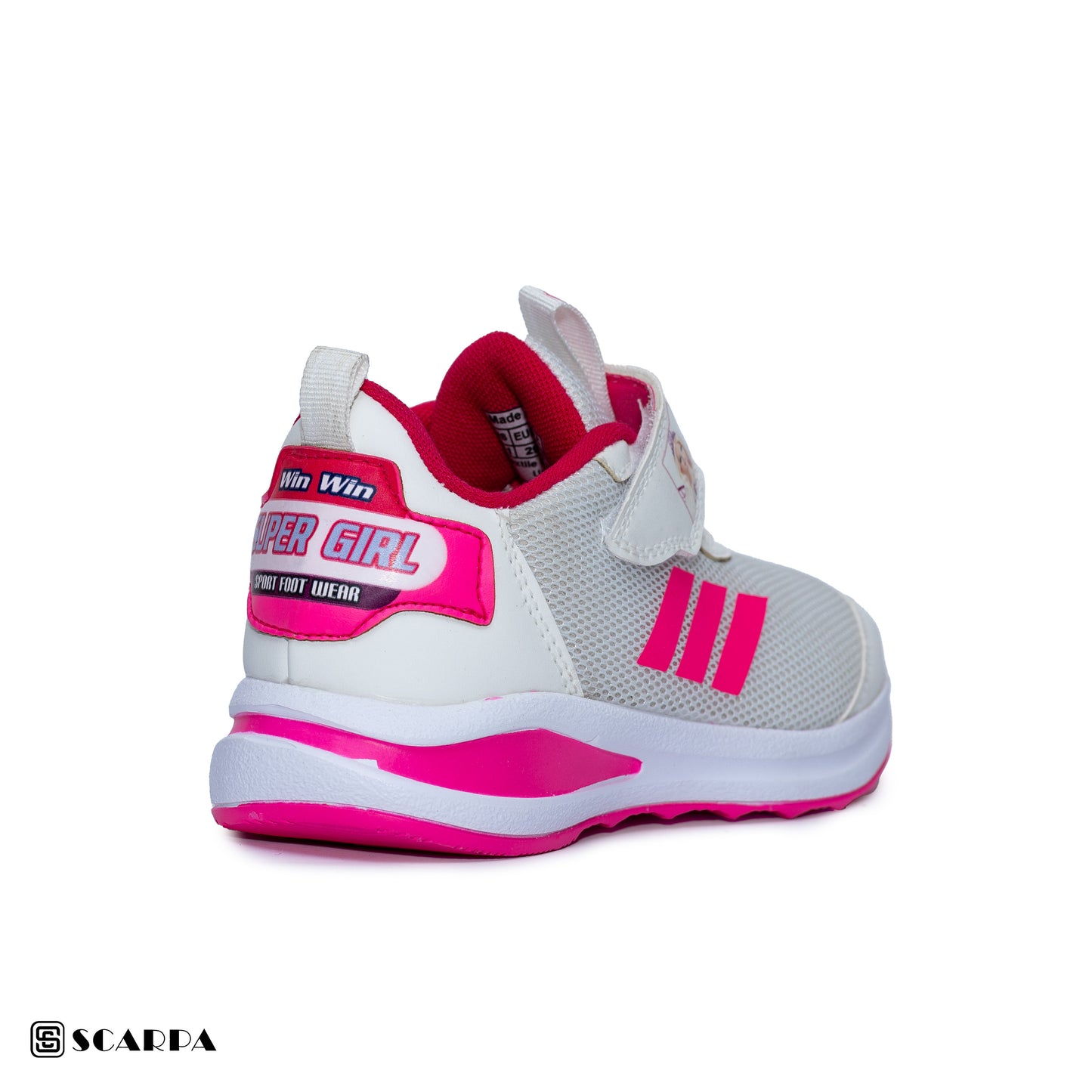 Scarpaa Comfartable Fashion KIDS Sneakers model kids R 7501-WHITE