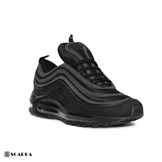 New comfartable Fashion Sneakers with BLACK Color ,Scarpa Model AIRMAX 97