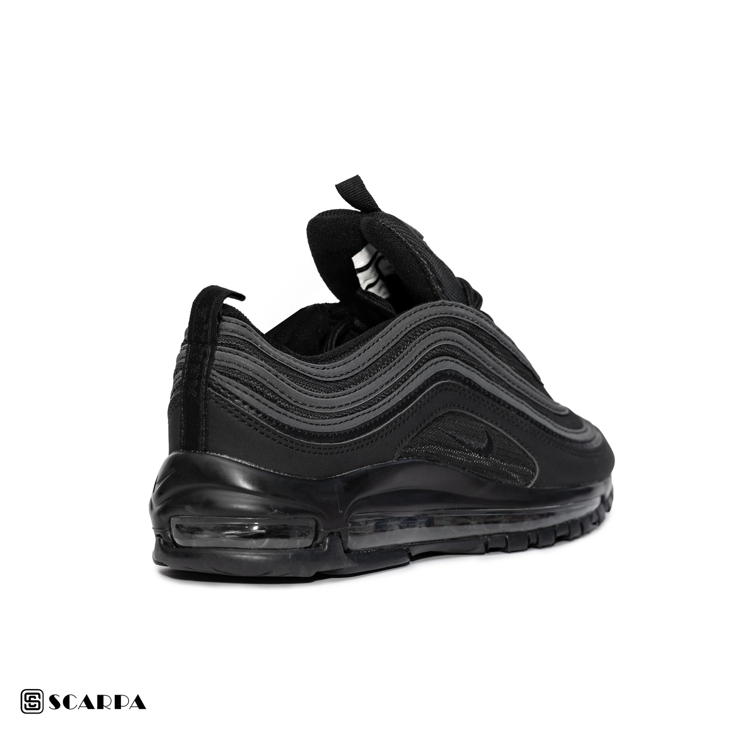 New comfartable Fashion Sneakers with BLACK Color ,Scarpa Model AIRMAX 97