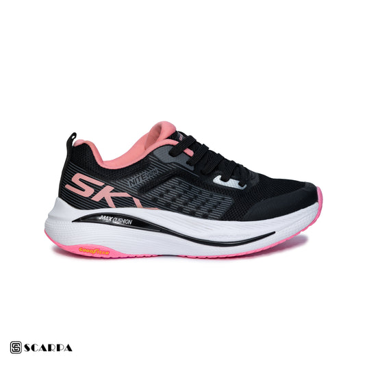 New comfartable Skechers with BLACK&PINK Color ,Model  SC NITE