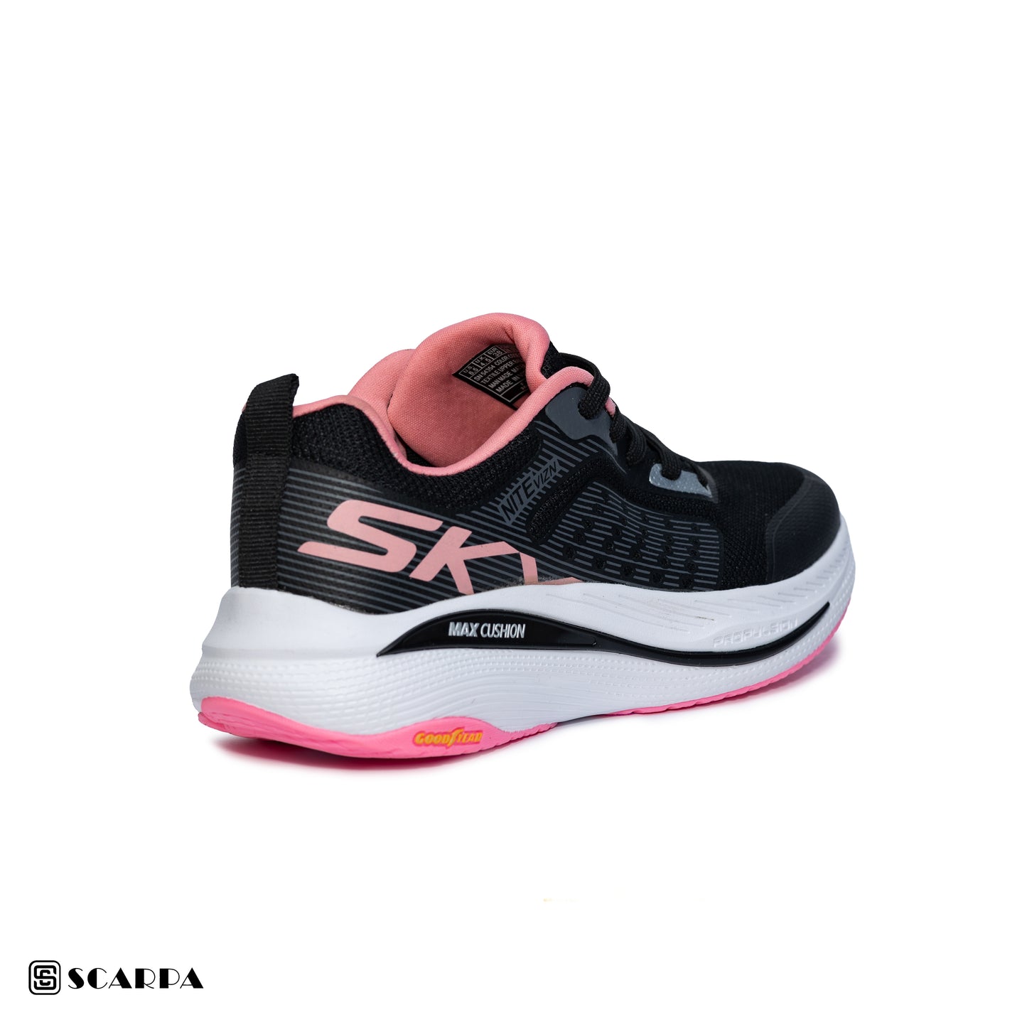 New comfartable Skechers with BLACK&PINK Color ,Model  SC NITE