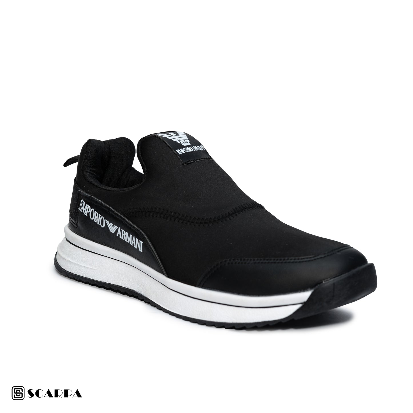 Scarpaa Comfartable Fashion Men's Fashion Sneaker -Durable Rubber Black Color V E3