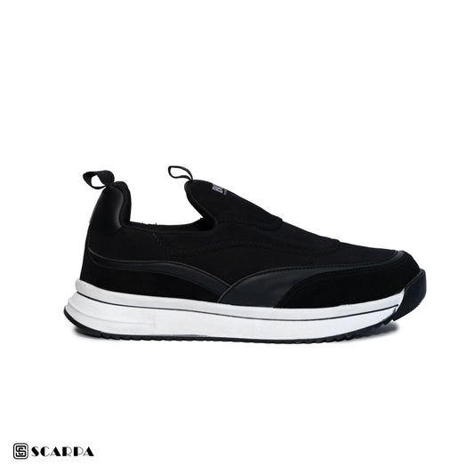 Scarpaa Comfartable Fashion Men's Fashion Sneaker -Durable Rubber Black Color V B3