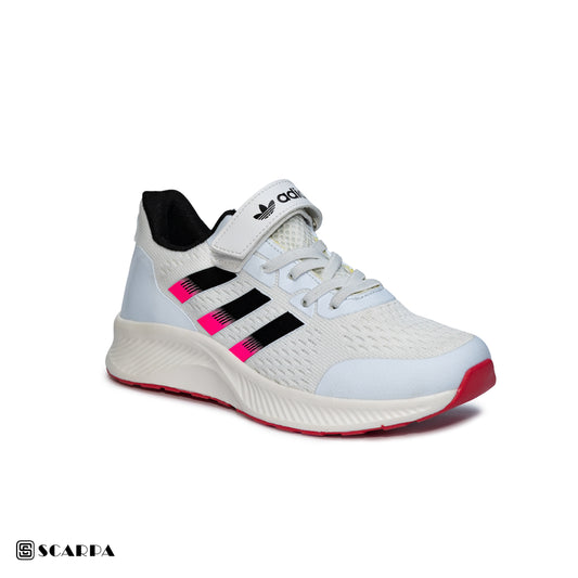 Scarpaa Comfartable Fashion KIDS Sneakers model ADD 155-WHITE