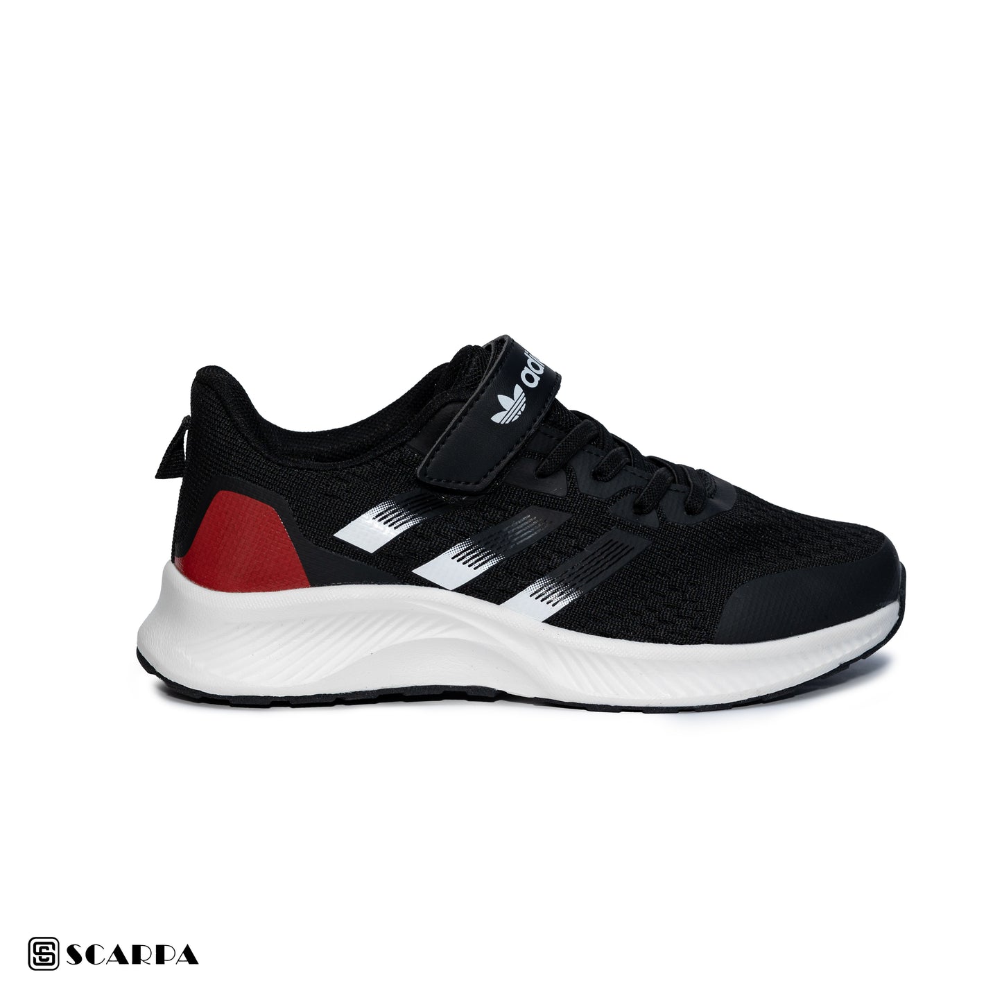 Scarpaa Comfartable Fashion KIDS Sneakers model ADD 155-BLACK&WHITE