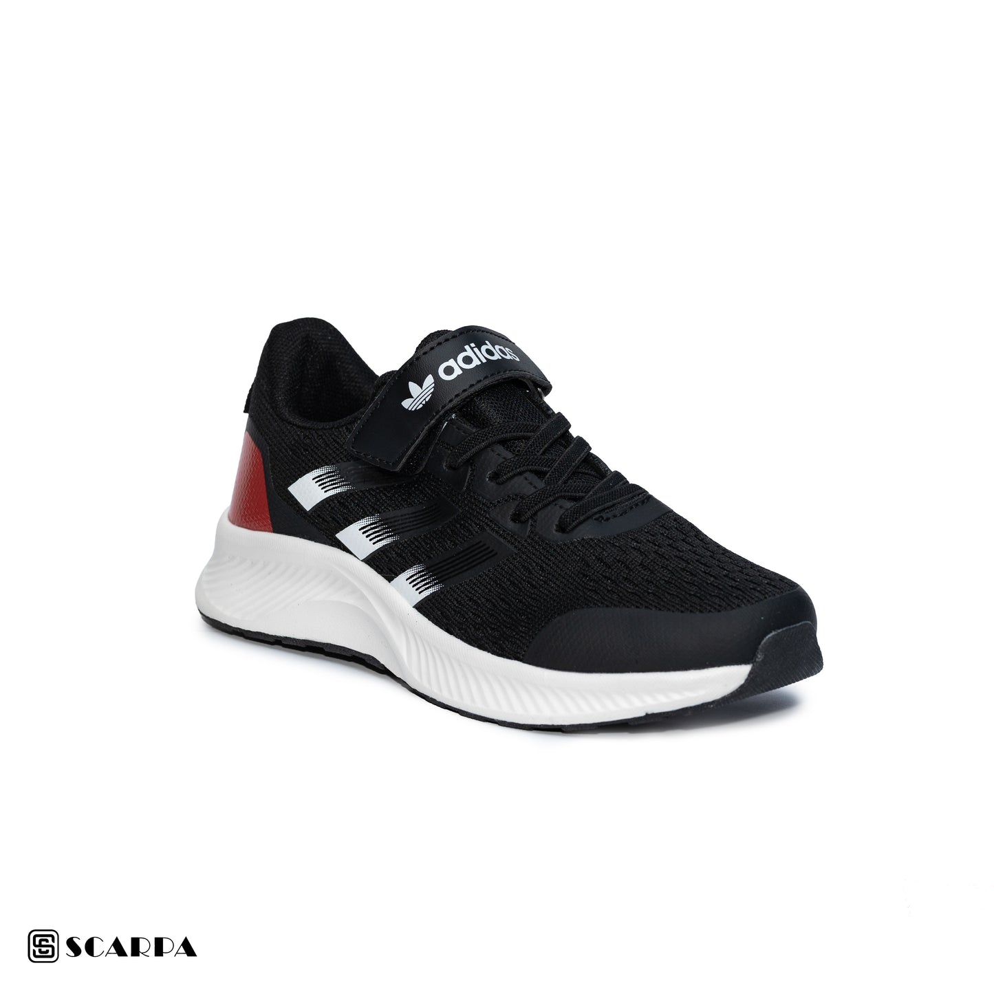 Scarpaa Comfartable Fashion KIDS Sneakers model ADD 155-BLACK&WHITE