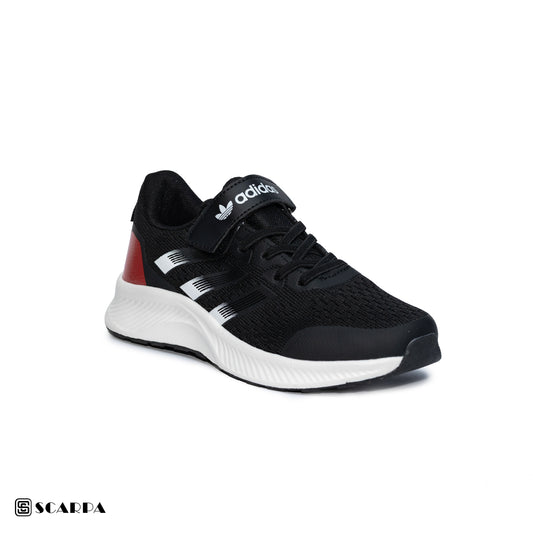 Scarpaa Comfartable Fashion KIDS Sneakers model ADD 155-BLACK&WHITE