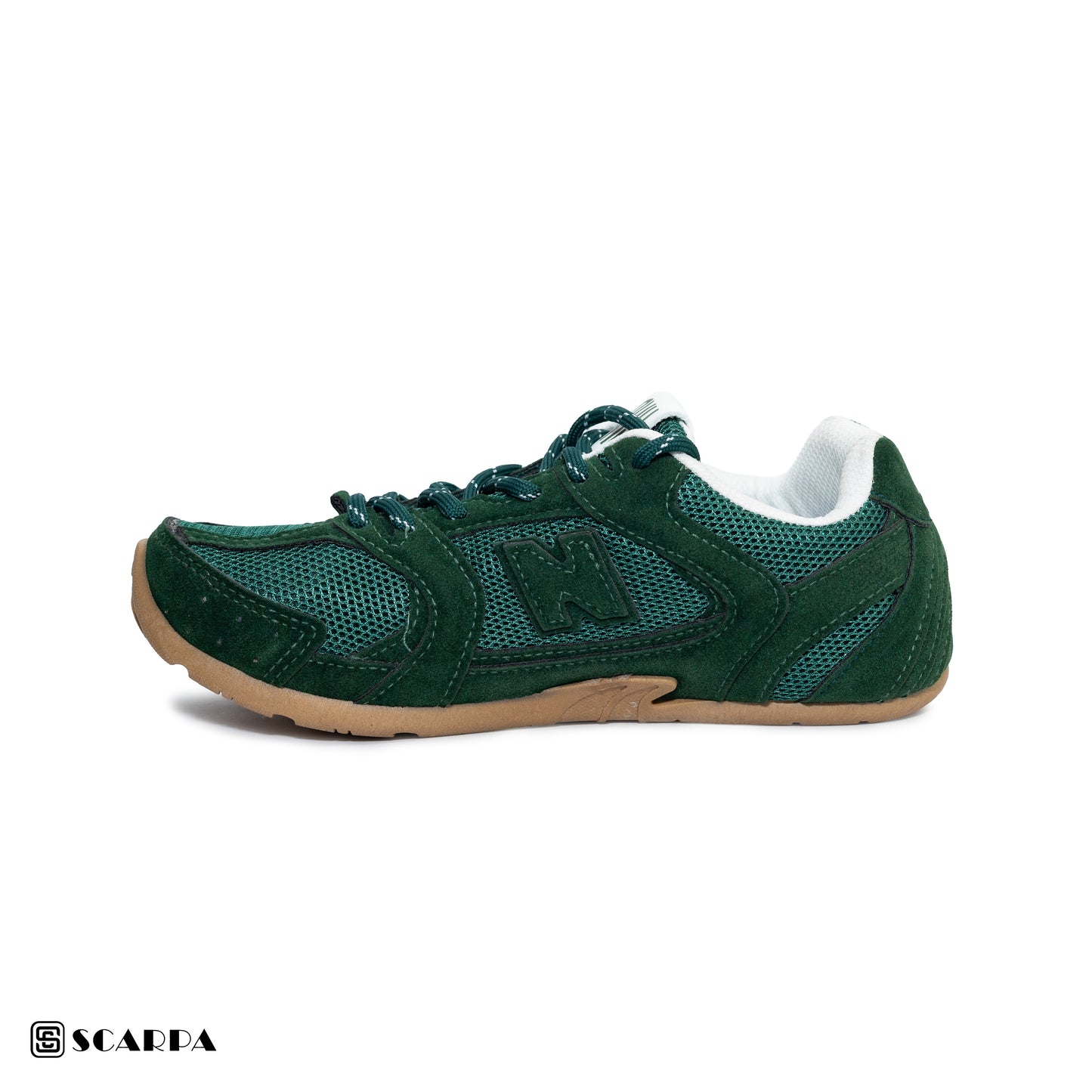 New comfortable Fashion Sneakers with GREEN Color ,Scarpa Model SH2 NB-201