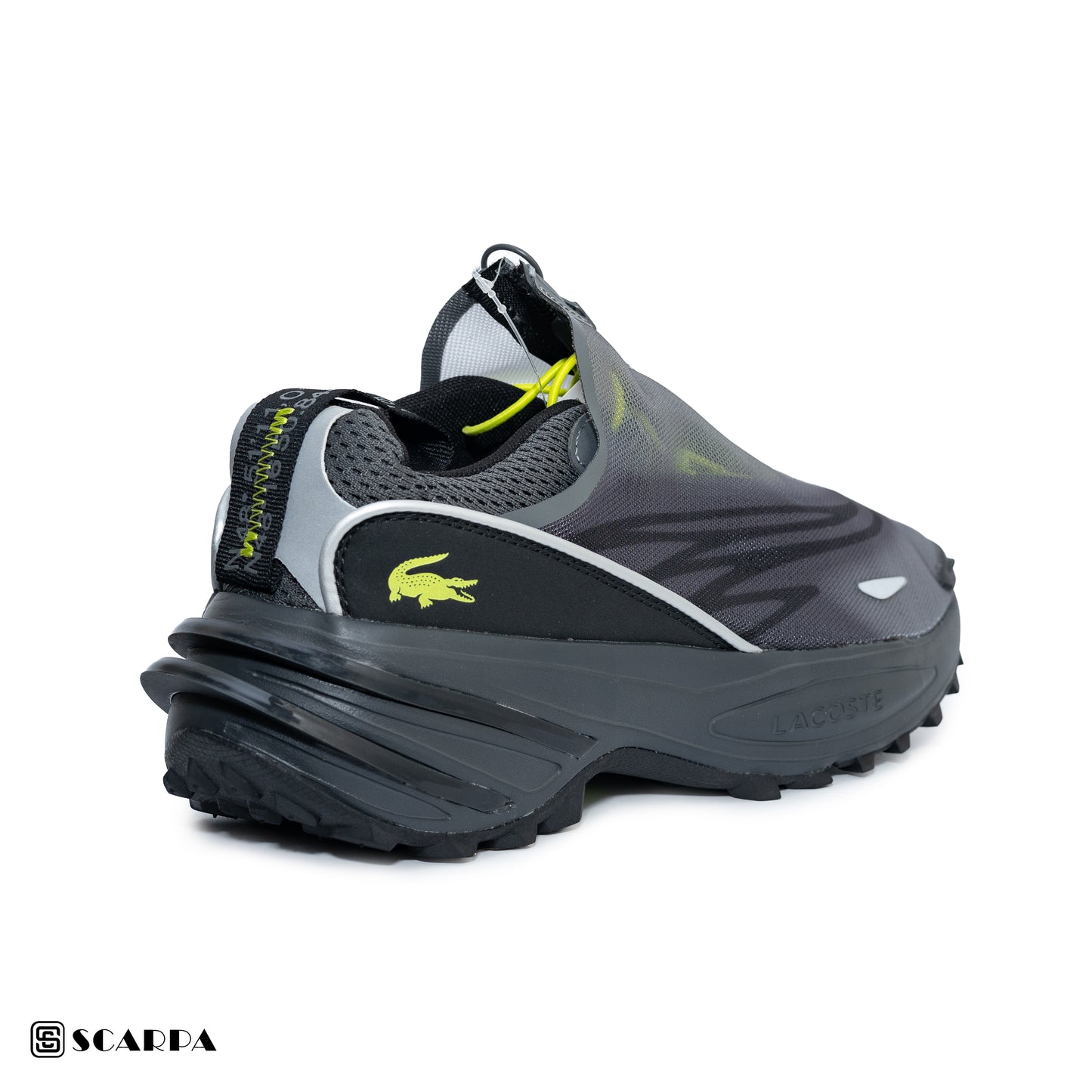 New comfartable Fashion Sneakers with BLACK&LIMON Color ,Scarpa Model LACOSTE MIROR