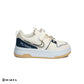 Scarpaa Comfartable Fashion KIDS Sneakers model  S-207-WHITE&BEIGE