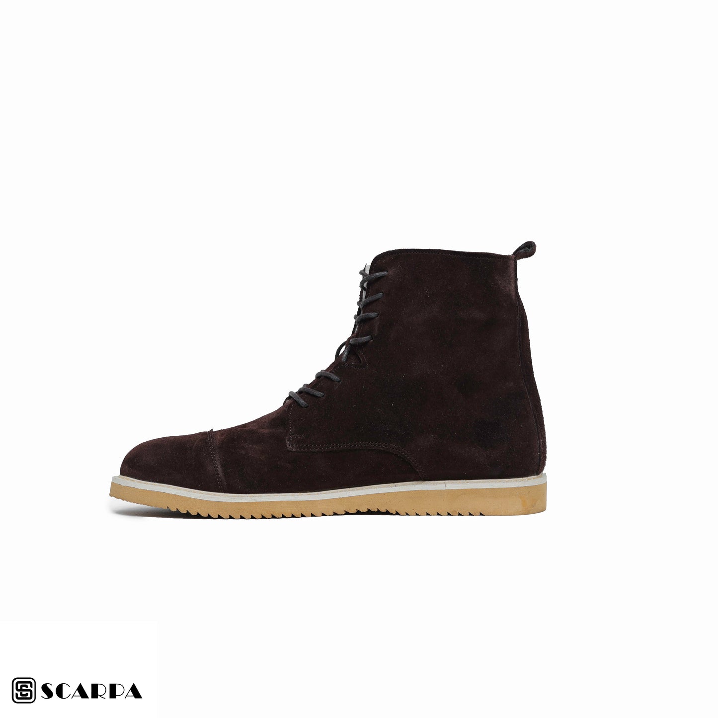 New comfartable Scarpa Leather Boot with  BROWEN Color  Model V L2