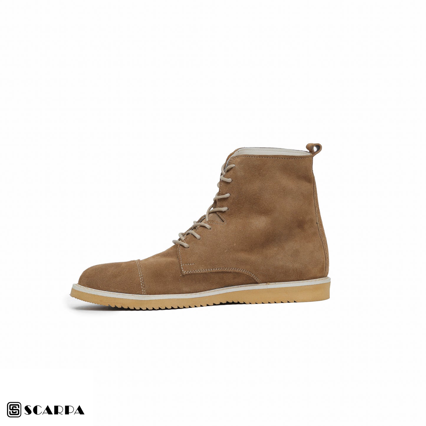 New comfartable Scarpa Leather Boot with  COFFE  Color  Model V L2