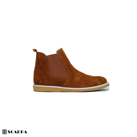 New comfartable Scarpa Leather Boot with  HAVAN Color  Model V L1