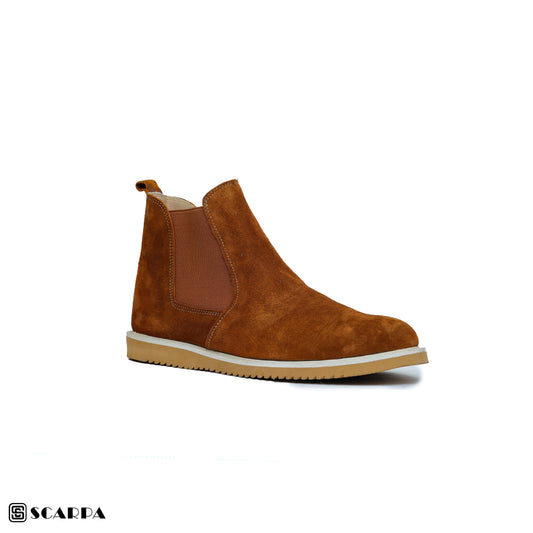 New comfartable Scarpa Leather Boot with  HAVAN Color  Model V L1