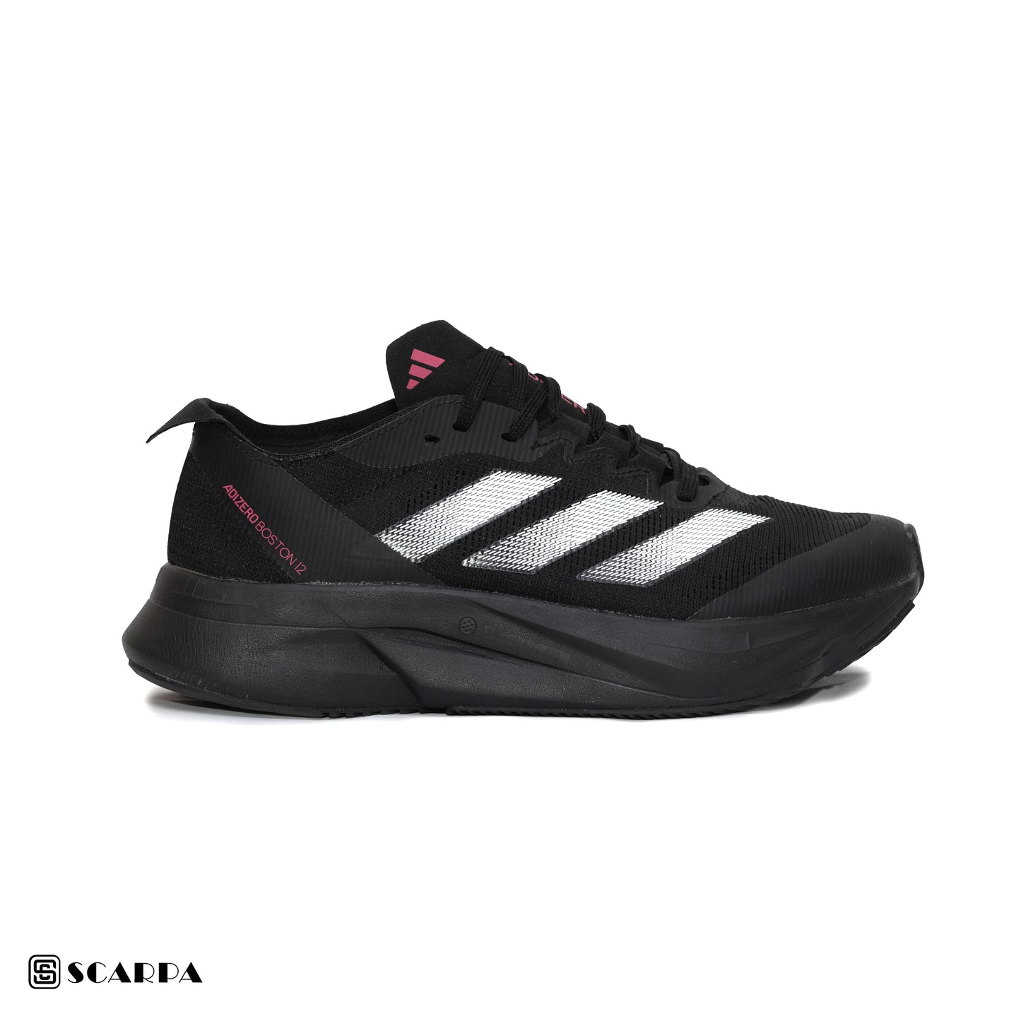 New comfortable Fashion Sneakers with BLACK Color ,Scarpa Model  ADIZERO