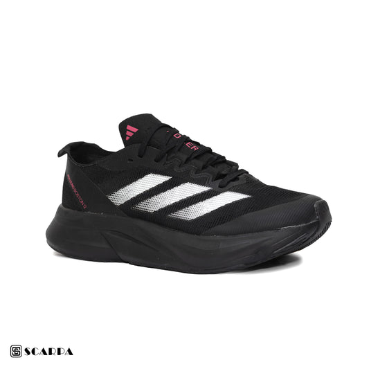 New comfortable Fashion Sneakers with BLACK Color ,Scarpa Model  ADIZERO