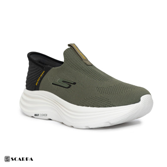 New comfartable Men's Skechers with GREEN Color ,Model  SC MAX 3